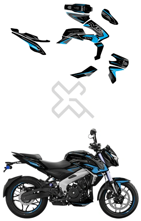 Rath Edition Full Body Sticker Compatible with Pulsar NS400Z | Made in Premium Matte Vinyl with FPF (Fade Protection Film), Waterproof, Precut Sticker, Pack of 1
